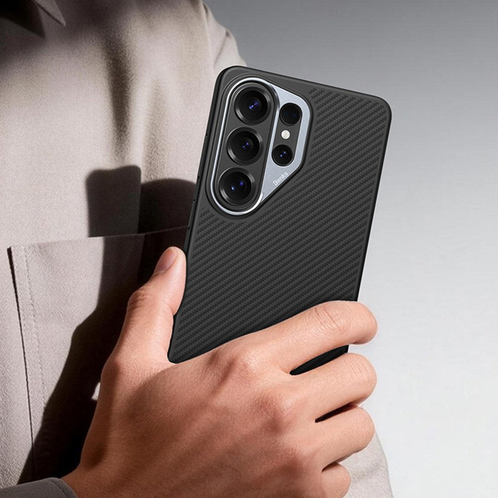 BENKS Y2 for Samsung Galaxy S26 Ultra Magnetic Case 600D Kevlar Aramid Fiber PC + TPU Phone Cover