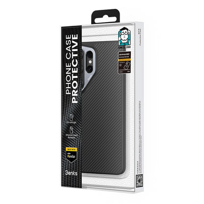 BENKS Y2 for Samsung Galaxy S26 Ultra Magnetic Case 600D Kevlar Aramid Fiber PC + TPU Phone Cover