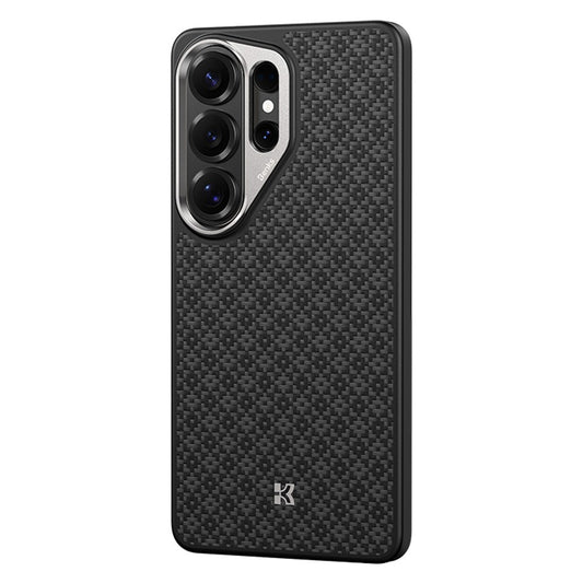 BENKS Y2 for Samsung Galaxy S26 Ultra Magnetic Case Woven Texture Kevlar Aramid Fiber TPU Phone Cover