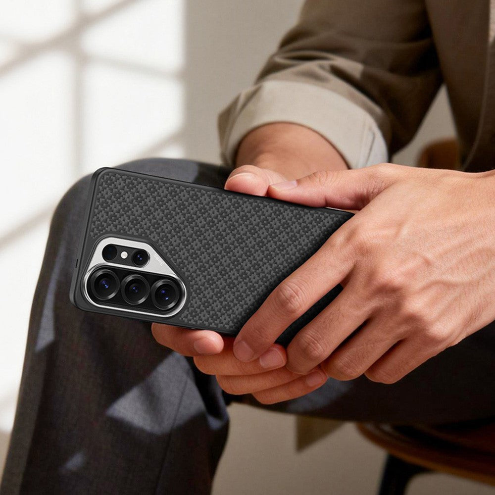 BENKS Y2 for Samsung Galaxy S26 Ultra Magnetic Case Woven Texture Kevlar Aramid Fiber TPU Phone Cover