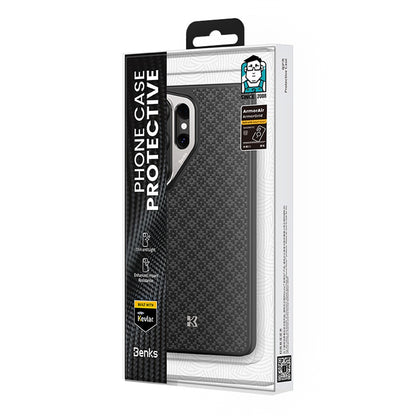 BENKS Y2 for Samsung Galaxy S26 Ultra Magnetic Case Woven Texture Kevlar Aramid Fiber TPU Phone Cover