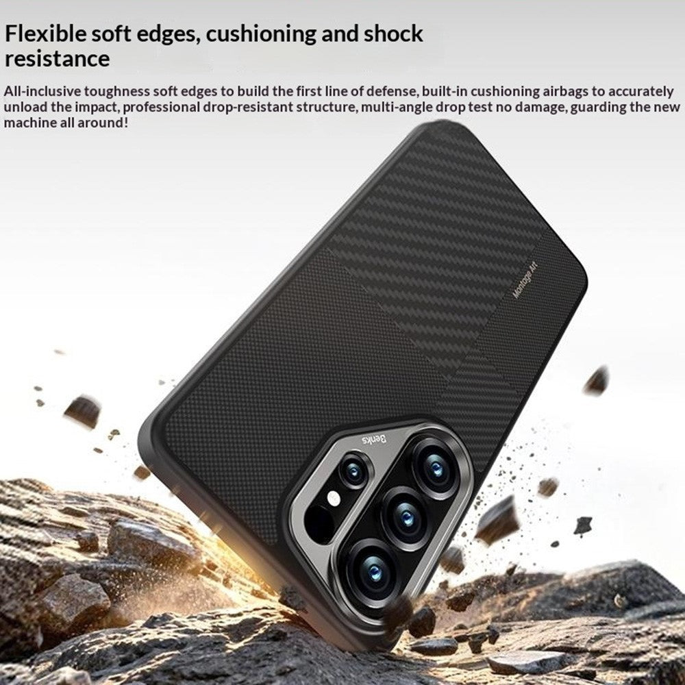 BENKS Y3 For Samsung Galaxy S26 Ultra Magnetic Case Kevlar Aramid Fiber TPU Anti-drop Phone Cover