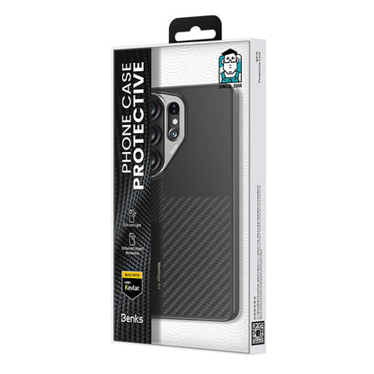 BENKS Y3 For Samsung Galaxy S26 Ultra Magnetic Case Kevlar Aramid Fiber TPU Anti-drop Phone Cover