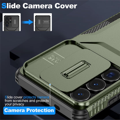 For Samsung Galaxy S26 Ultra Case Camshield TPU + PC Phone Cover Non-Slip Side Edge