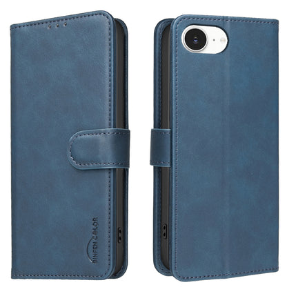 BINFEN COLOR For iPhone 17e / 16e  BF37 Case RFID Blocking Wallet Stand Leather Phone Cover