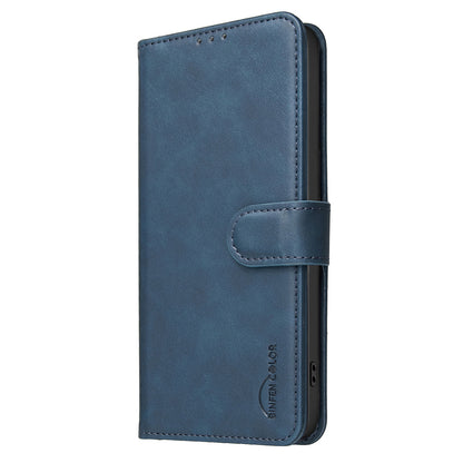 BINFEN COLOR For iPhone 17e / 16e  BF37 Case RFID Blocking Wallet Stand Leather Phone Cover