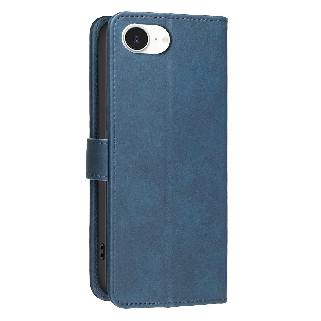 BINFEN COLOR For iPhone 17e / 16e  BF37 Case RFID Blocking Wallet Stand Leather Phone Cover