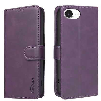 BINFEN COLOR For iPhone 17e / 16e  BF37 Case RFID Blocking Wallet Stand Leather Phone Cover