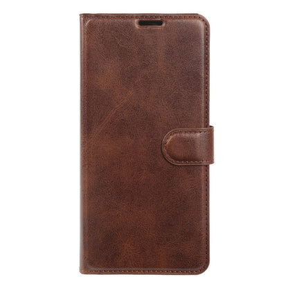 For iPhone 17e  /  16e Case Stand Wallet Calf Texture PU Leather Flip Phone Cover