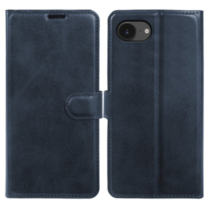 For iPhone 17e  /  16e Case Stand Wallet Calf Texture PU Leather Flip Phone Cover