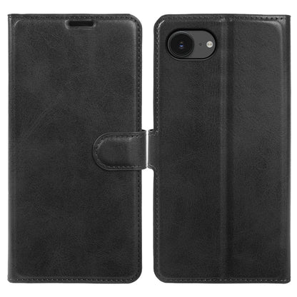 For iPhone 17e  /  16e Case Stand Wallet Calf Texture PU Leather Flip Phone Cover
