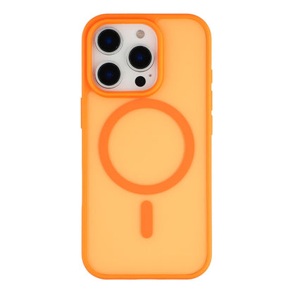 For iPhone 16 Pro Max Magnetic Case 1.5mm Skin-feel PC TPU Shockproof Mobile Back Cover (Compatible with MagSafe)