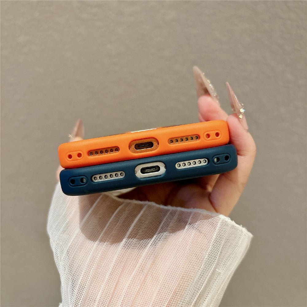 For iPhone 17 Pro Magnetic Case with Tempered Glass 360° Ring Kickstand Matte Translucent Cover Compatible with MagSafe