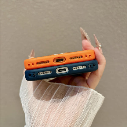 For iPhone 17 Pro Magnetic Case with Tempered Glass 360° Ring Kickstand Matte Translucent Cover Compatible with MagSafe