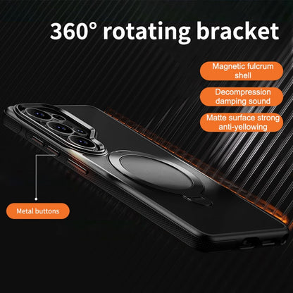 For Samsung Galaxy S26 Ultra Magnetic Case Drop Proof TPU PC Kickstand Phone Cover