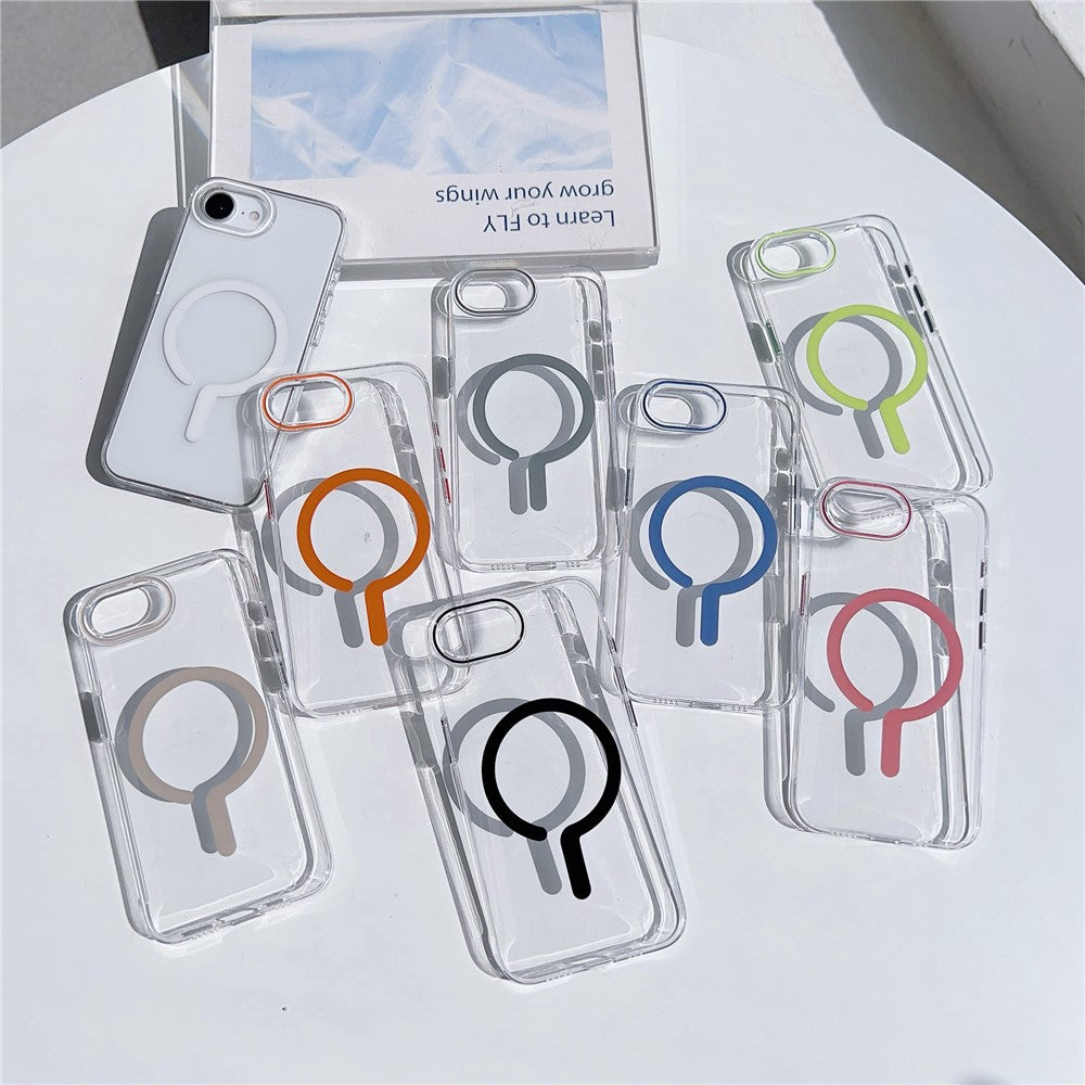 For iPhone 17e / 16e Case Compatible with MagSafe Protective TPU + PC Phone Cover