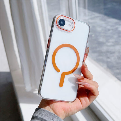 For iPhone 17e / 16e Case Compatible with MagSafe Protective TPU + PC Phone Cover