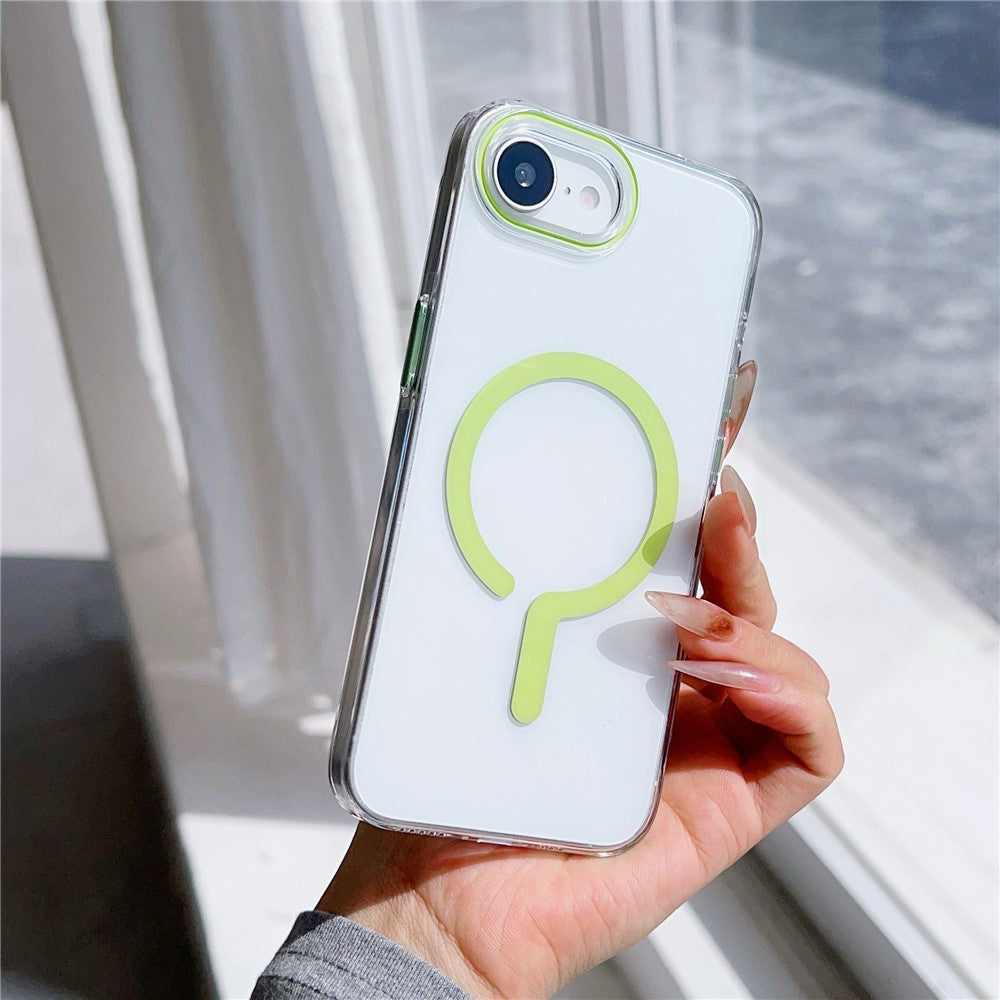 For iPhone 17e / 16e Case Compatible with MagSafe Protective TPU + PC Phone Cover