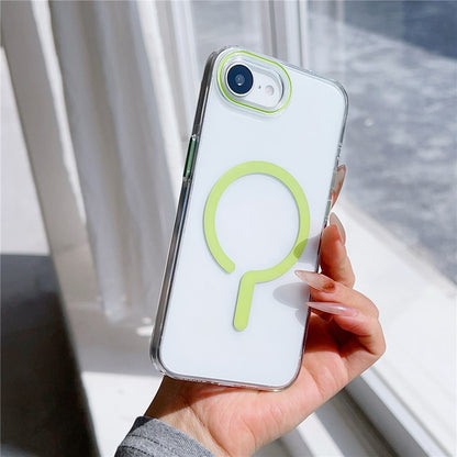 For iPhone 17e / 16e Case Compatible with MagSafe Protective TPU + PC Phone Cover
