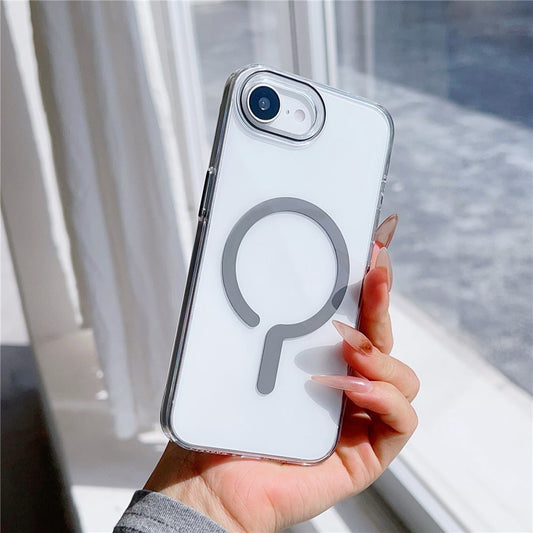 For iPhone 17e / 16e Case Compatible with MagSafe Protective TPU + PC Phone Cover