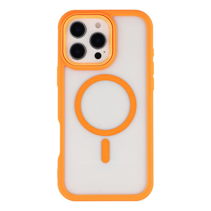 For iPhone 16 Pro Max Magnetic Case TPU Clear Acrylic Detachable 2 in 1 Protective Phone Cover