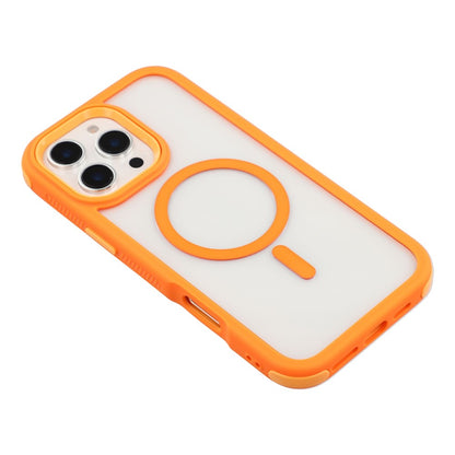 For iPhone 16 Pro Max Magnetic Case TPU Clear Acrylic Detachable 2 in 1 Protective Phone Cover