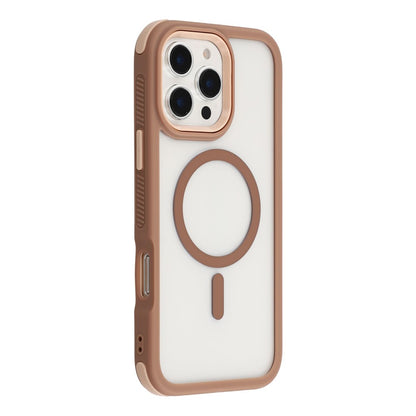 For iPhone 16 Pro Max Magnetic Case TPU Clear Acrylic Detachable 2 in 1 Protective Phone Cover