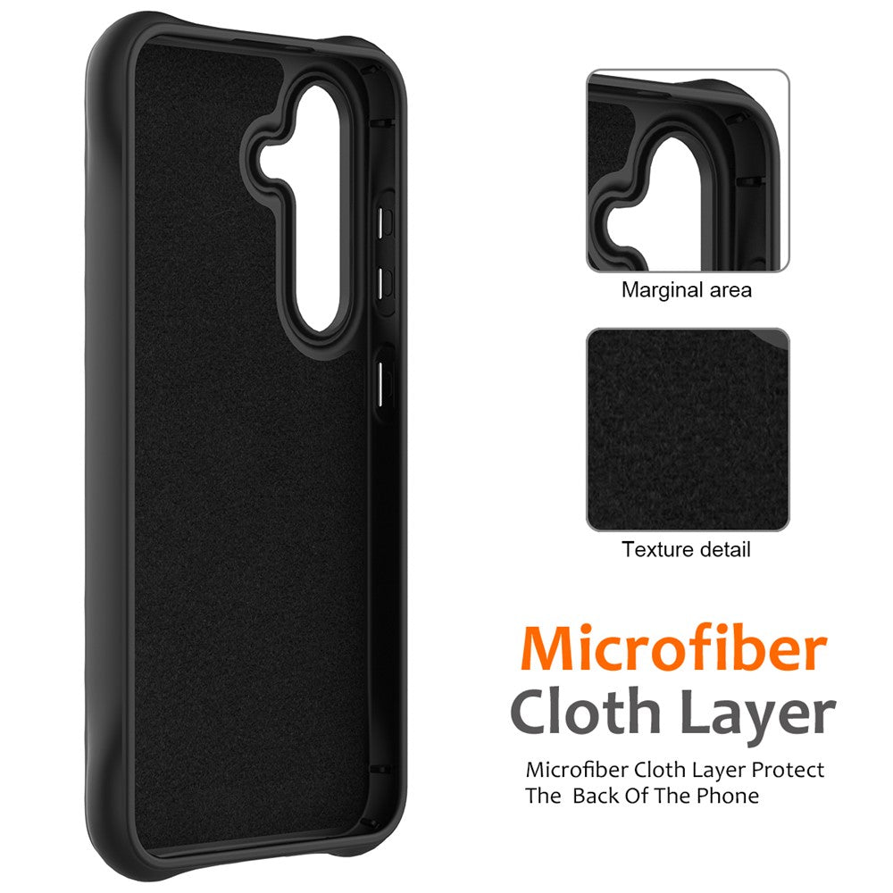 For Samsung Galaxy S26+ Magnetic Case Ripple Texture Liquid Silicone Protective Cover with Strap