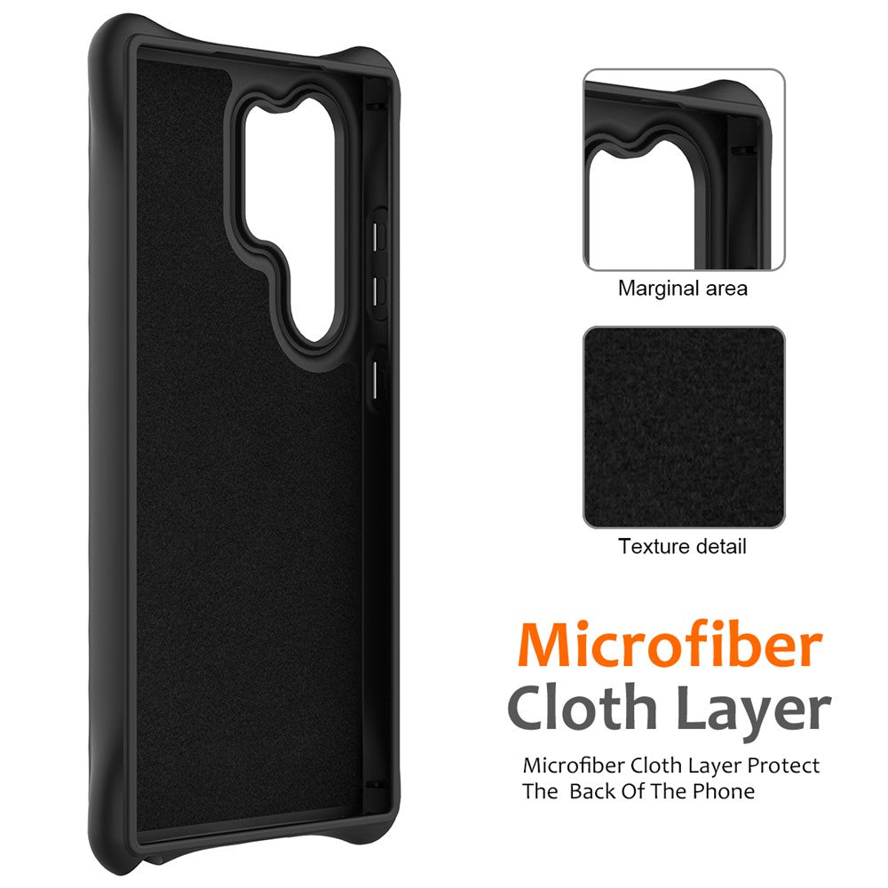 For Samsung Galaxy S26 Ultra Magnetic Case Ripple Texture Liquid Silicone Protective Cover with Strap