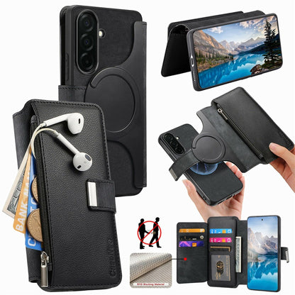CASENEO MW-02 For Samsung Galaxy S26+ Case Detachable Magnetic Leather Flip Cover