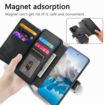 CASENEO MW-02 For Samsung Galaxy S26+ Case Detachable Magnetic Leather Flip Cover