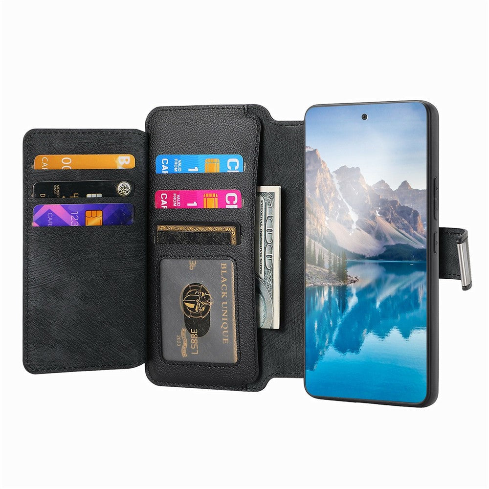 CASENEO MW-02 For Samsung Galaxy S26+ Case Detachable Magnetic Leather Flip Cover