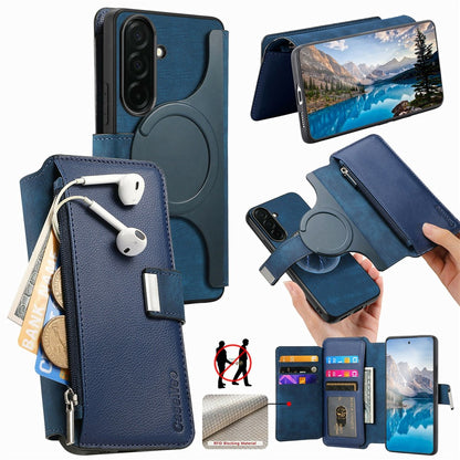 CASENEO MW-02 For Samsung Galaxy S26+ Case Detachable Magnetic Leather Flip Cover