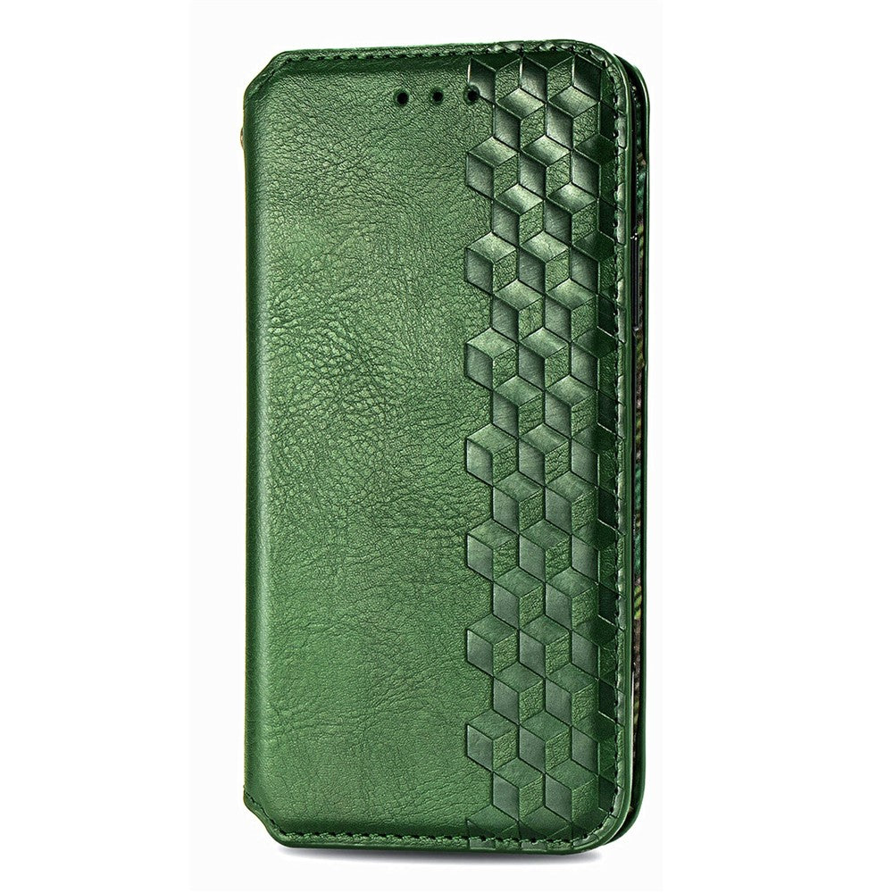 For Samsung Galaxy S26 Ultra Case Rhombus Imprint PU Leather Wallet Phone Cover