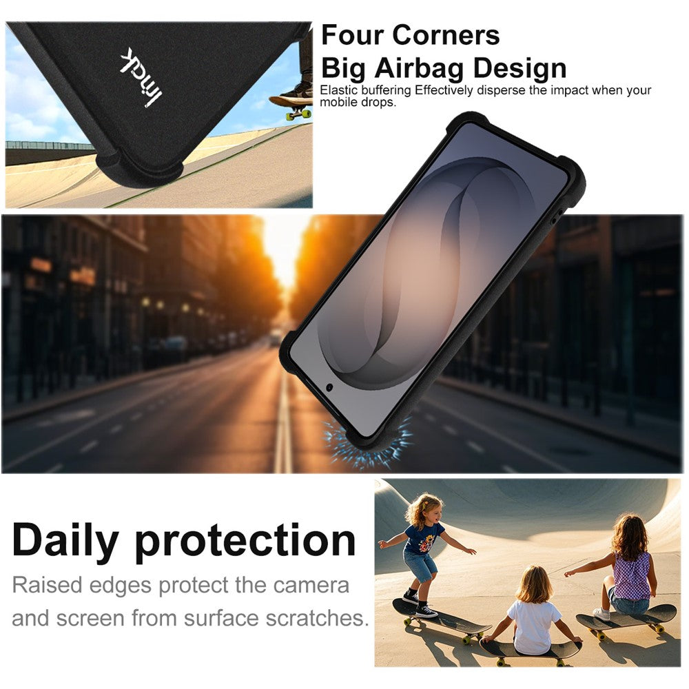 IMAK For Samsung Galaxy S26+ Case TPU Phone Cover Airbag Shockproof Protection