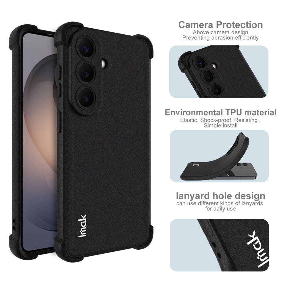 IMAK For Samsung Galaxy S26+ Case TPU Phone Cover Airbag Shockproof Protection