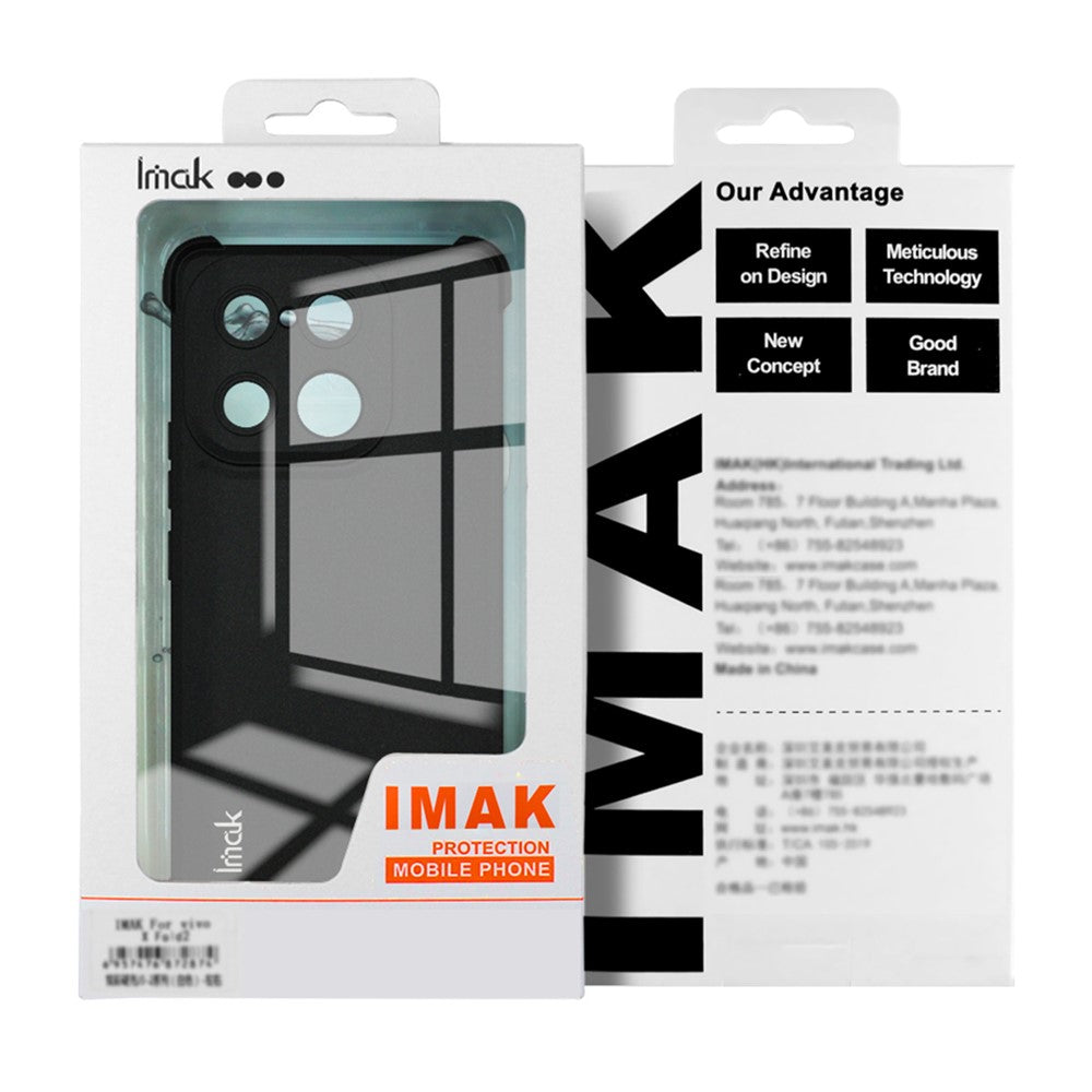 IMAK For Samsung Galaxy S26+ Case TPU Phone Cover Airbag Shockproof Protection