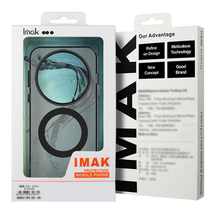 IMAK For Samsung Galaxy S26+ Magnetic Case Candy Color Anti Drop TPU + PET Back Cover