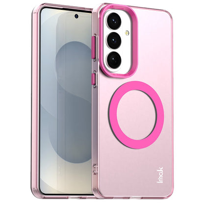 IMAK For Samsung Galaxy S26+ Magnetic Case Candy Color Anti Drop TPU + PET Back Cover