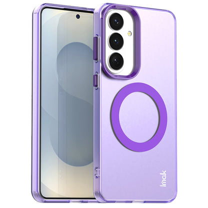 IMAK For Samsung Galaxy S26+ Magnetic Case Candy Color Anti Drop TPU + PET Back Cover