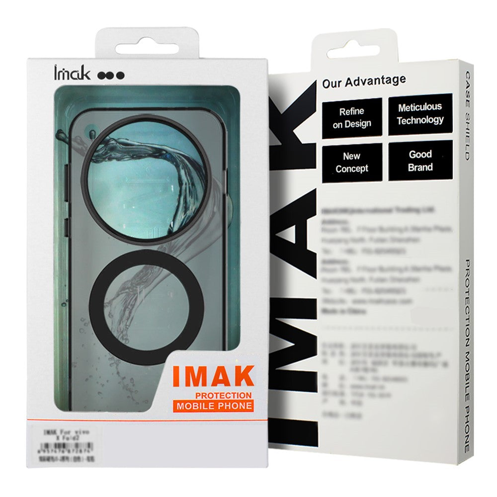 IMAK For Samsung Galaxy S26 Ultra Magnetic Case Candy Color Anti Drop TPU + PET Back Cover