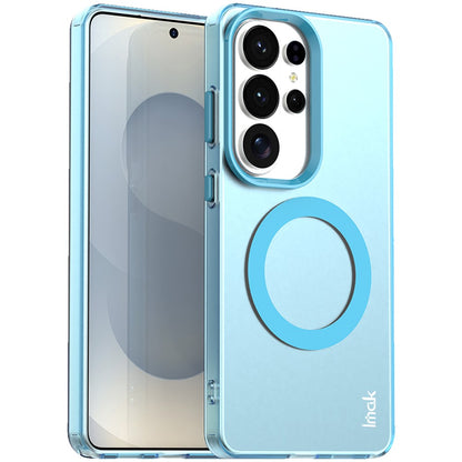 IMAK For Samsung Galaxy S26 Ultra Magnetic Case Candy Color Anti Drop TPU + PET Back Cover