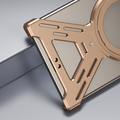 For Samsung Galaxy S26 Ultra Magnetic Bumper Case Rotating Kickstand Metal Phone Cover