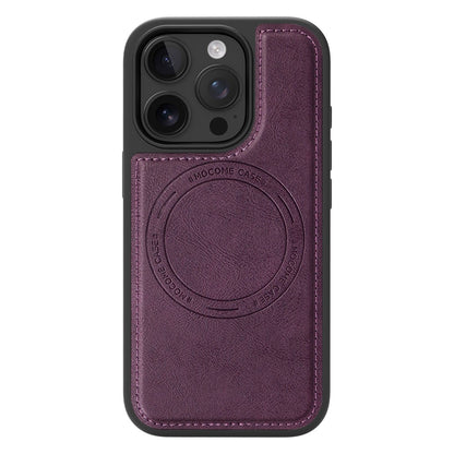 For iPhone 15 Pro Case Compatible with MagSafe Leather Back Phone Cover