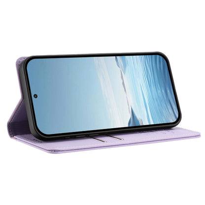 For Samsung Galaxy S26 Ultra Wallet Case RFID Blocking Butterfly Imprinted Magnetic Flip Leather Cover