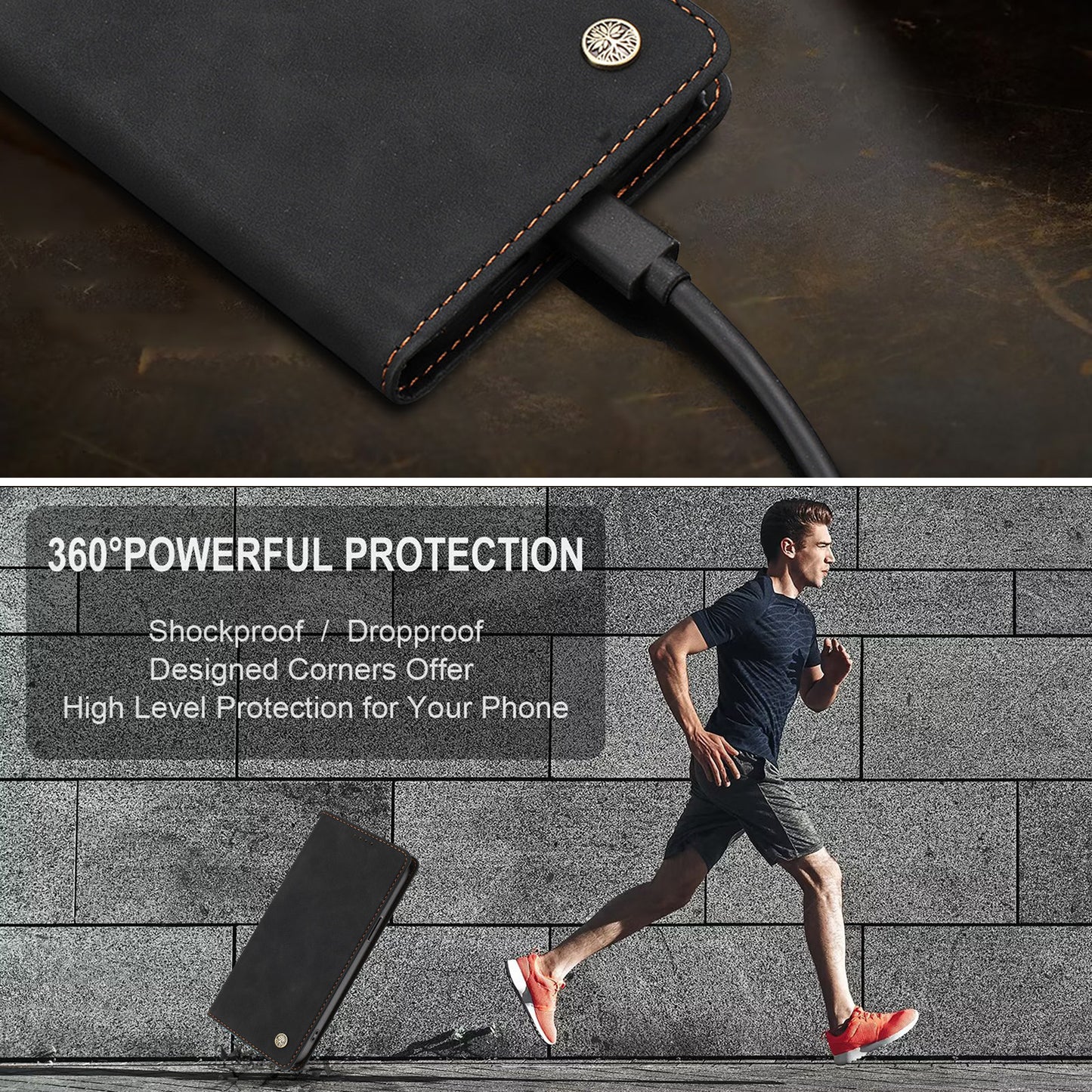 For Samsung Galaxy S25 Ultra Case HX RFID Blocking Wallet Stand Leather Flip Phone Cover