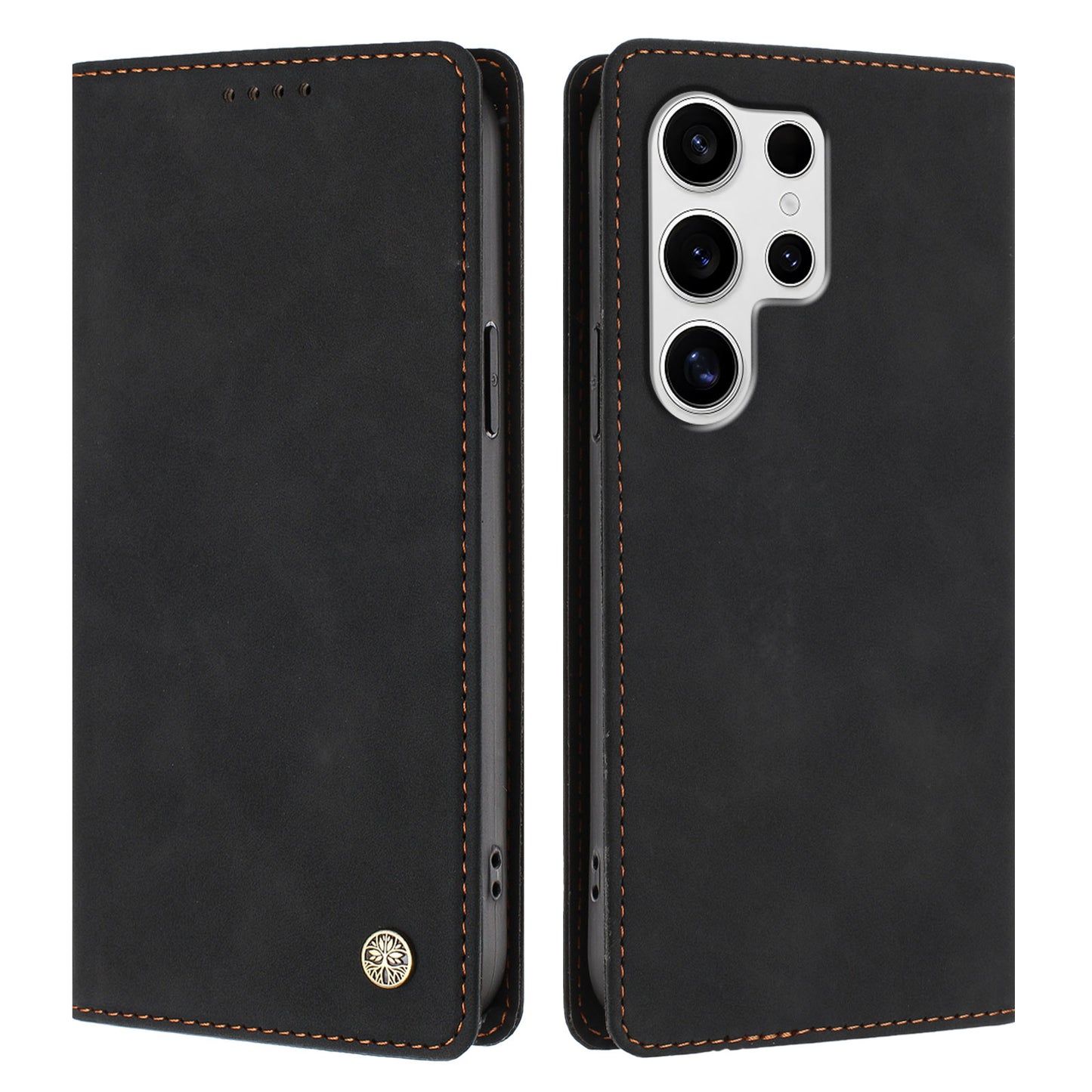 For Samsung Galaxy S25 Ultra Case HX RFID Blocking Wallet Stand Leather Flip Phone Cover