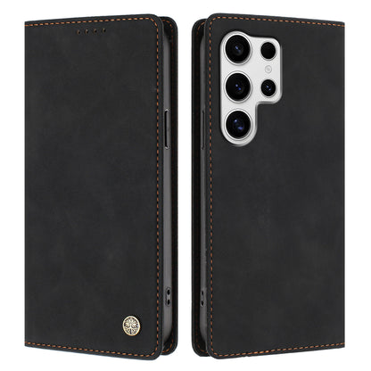 For Samsung Galaxy S25 Ultra Case HX RFID Blocking Wallet Stand Leather Flip Phone Cover