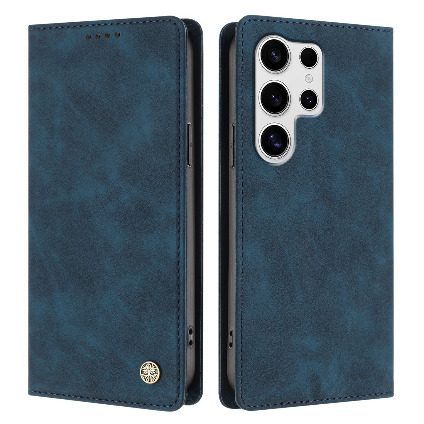 For Samsung Galaxy S25 Ultra Case HX RFID Blocking Wallet Stand Leather Flip Phone Cover