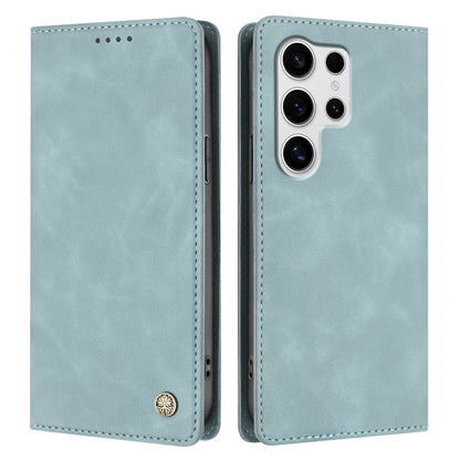For Samsung Galaxy S25 Ultra Case HX RFID Blocking Wallet Stand Leather Flip Phone Cover